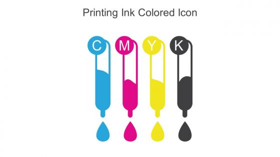 Printing Ink Colored Icon In Powerpoint Pptx Png And Editable Eps Format
