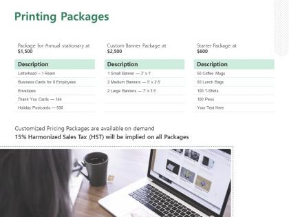 Printing packages ppt powerpoint presentation summary mockup