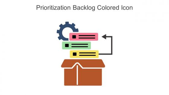 Prioritization Backlog Colored Icon In Powerpoint Pptx Png And Editable Eps Format