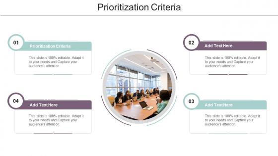 Prioritization Criteria In Powerpoint And Google Slides Cpb