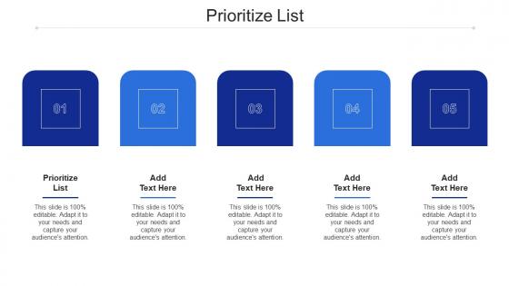 Prioritize List In Powerpoint And Google Slides Cpb