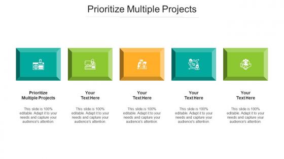 Prioritize Multiple Projects Ppt Powerpoint Presentation Styles Designs Download Cpb