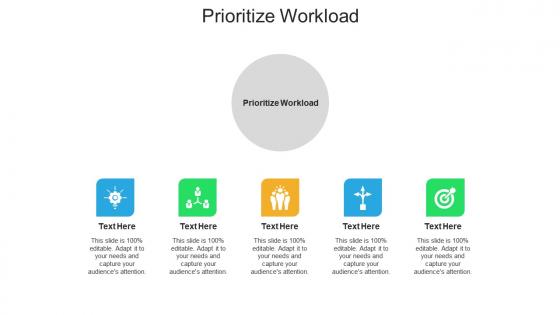 Prioritize workload ppt powerpoint presentation outline file formats cpb