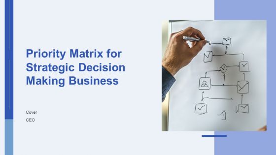 Priority Matrix For Strategic Decision Making Business PPT Structure AT