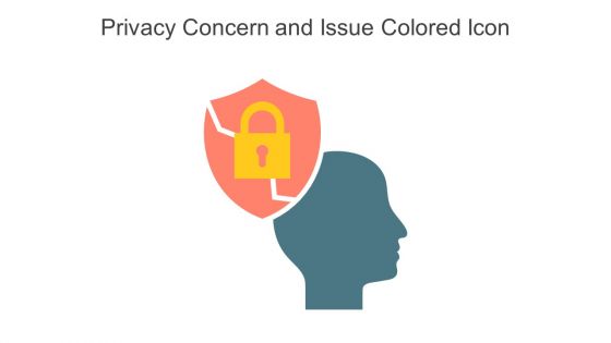 Privacy Concern And Issue Colored Icon In Powerpoint Pptx Png And Editable Eps Format