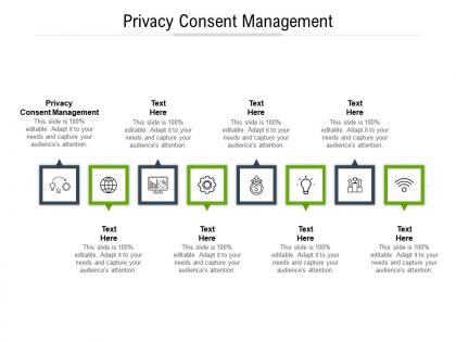 Privacy consent management ppt powerpoint presentation summary graphic tips cpb
