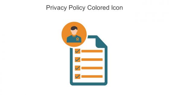 Privacy Policy Colored Icon In Powerpoint Pptx Png And Editable Eps Format