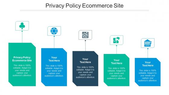 Privacy policy ecommerce site ppt powerpoint presentation ideas inspiration cpb