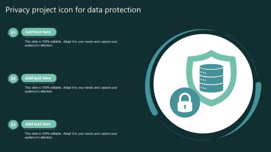 Privacy Project Icon For Data Protection