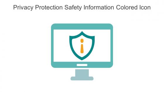 Privacy Protection Safety Information Colored Icon In Powerpoint Pptx Png And Editable Eps Format