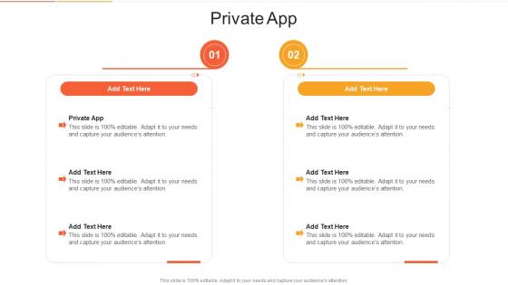 Private App In Powerpoint And Google Slides Cpb