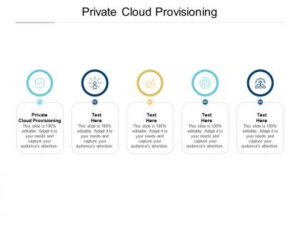 Private cloud provisioning ppt powerpoint presentation layouts influencers cpb