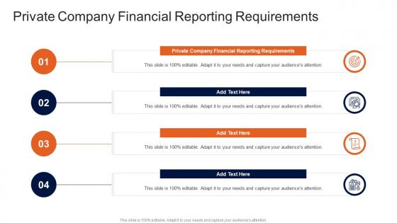 Private Company Financial Reporting Requirements In Powerpoint And Google Slides Cpb