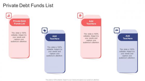 Private Debt Funds List In Powerpoint And Google Slides Cpb