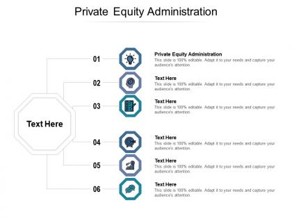 Private equity administration ppt powerpoint presentation show elements cpb