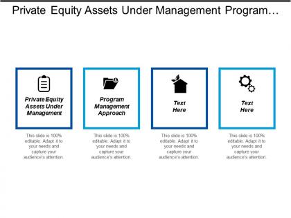 Private equity assets under management program management approach cpb