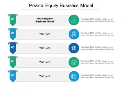 Private equity business model ppt powerpoint presentation outline slide cpb
