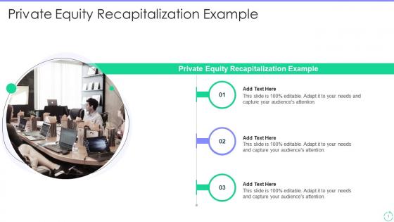 Private Equity Recapitalization Example In Powerpoint And Google Slides Cpb