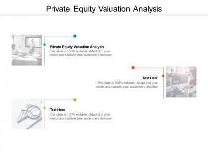 Private equity valuation analysis ppt powerpoint presentation portfolio example cpb