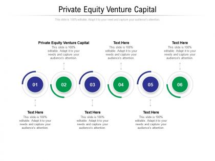 Private equity venture capital ppt powerpoint presentation portfolio guide cpb