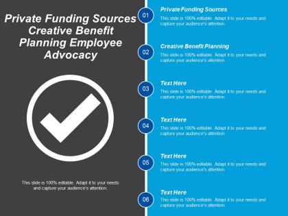 Private funding sources creative benefit planning employee advocacy cpb