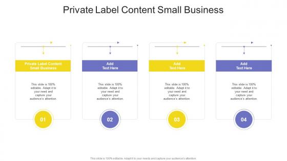 Private Label Content Small Business In Powerpoint And Google Slides Cpb