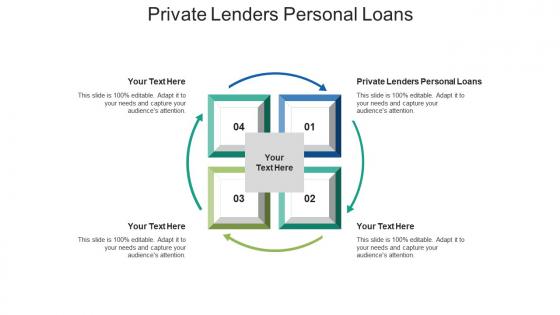 Private lenders personal loans ppt powerpoint presentation visual aids files cpb