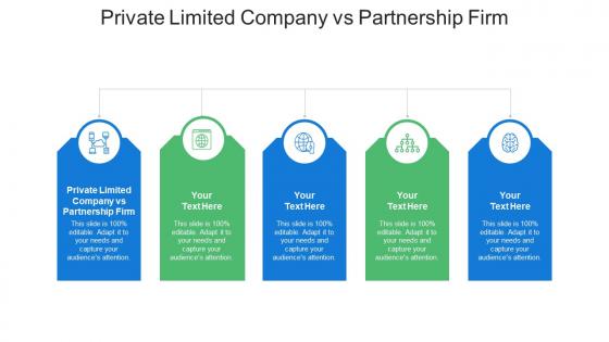 Private limited company vs partnership firm ppt powerpoint presentation portfolio cpb