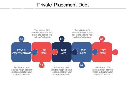 Private placement debt ppt powerpoint presentation icon graphics cpb