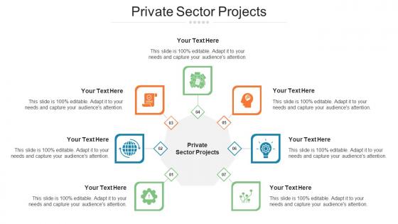 Private Sector Projects Ppt Powerpoint Presentation File Show Cpb