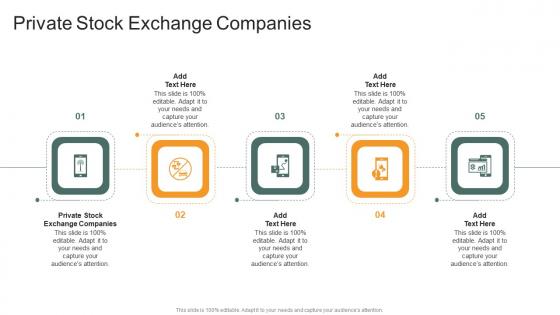 Private Stock Exchange Companies In Powerpoint And Google Slides Cpb