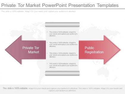 Private tor market powerpoint presentation templates