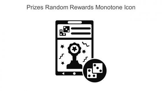 Prizes Random Rewards Monotone Icon In Powerpoint Pptx Png And Editable Eps Format