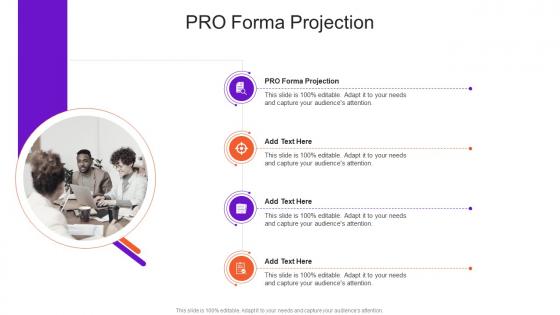 PRO Forma Projection In Powerpoint And Google Slides Cpb