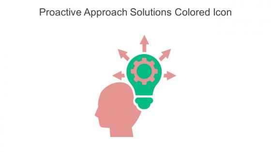 Proactive Approach Solutions Colored Icon In Powerpoint Pptx Png And Editable Eps Format