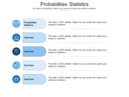 Probabilities statistics ppt powerpoint presentation outline professional cpb