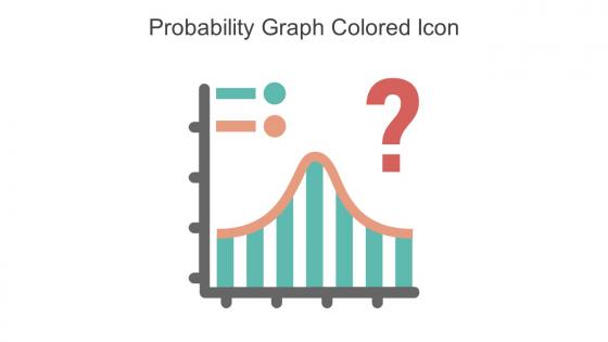 Probability Graph Colored Icon In Powerpoint Pptx Png And Editable Eps Format