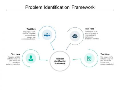 Problem identification framework ppt powerpoint presentation slides files cpb