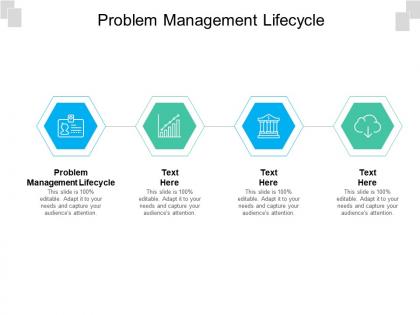 Problem management lifecycle ppt powerpoint presentation slides graphics download cpb