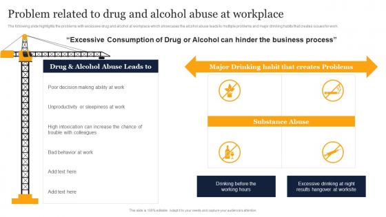Problem Related To Drug And Alcohol Abuse At Guidelines And Standards For Workplace