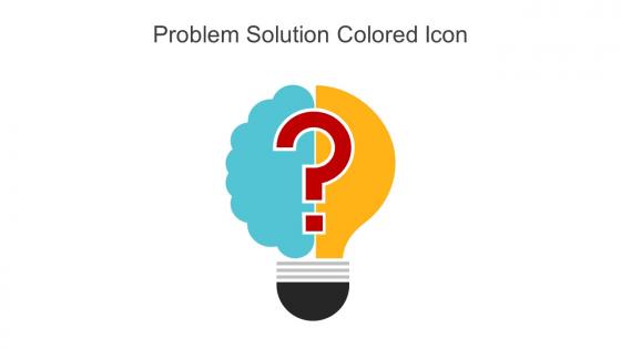 Problem Solution Colored Icon In Powerpoint Pptx Png And Editable Eps Format