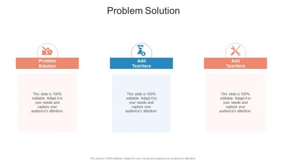 Problem Solution In Powerpoint And Google Slides Cpb