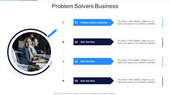 Problem Solvers Business In Powerpoint And Google Slides Cpb