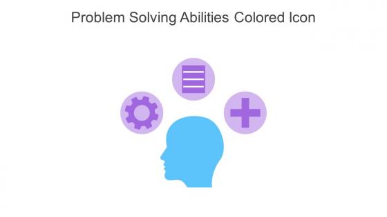 Problem Solving Abilities Colored Icon In Powerpoint Pptx Png And Editable Eps Format