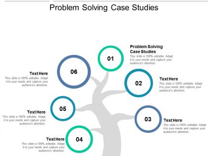 Problem solving case studies ppt powerpoint presentation pictures ideas cpb