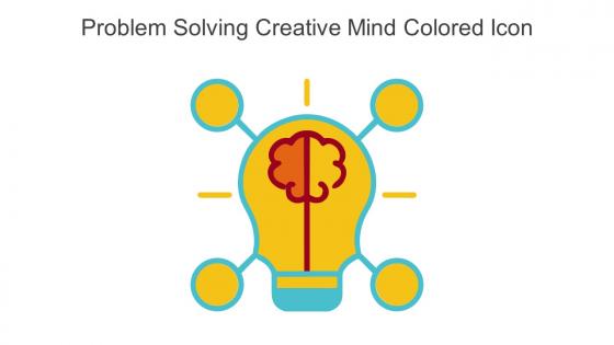 Problem Solving Creative Mind Colored Icon In Powerpoint Pptx Png And Editable Eps Format
