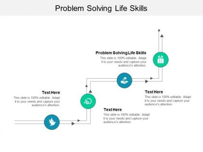 Problem solving life skills ppt powerpoint presentation gallery grid cpb