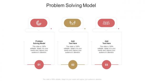 Problem Solving Model In Powerpoint And Google Slides Cpb