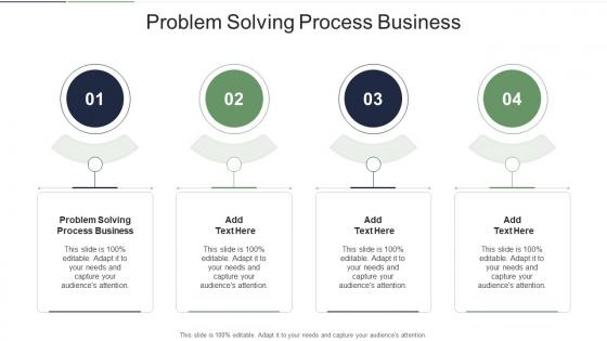 Problem Solving Process Business In Powerpoint And Google Slides Cpb