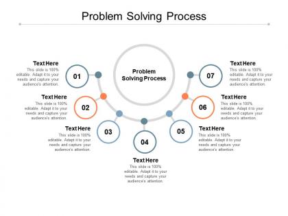 Problem solving process ppt powerpoint presentation slides cpb